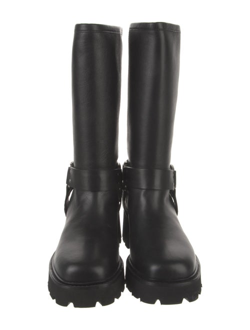 BA&SH Leather Moto Boots