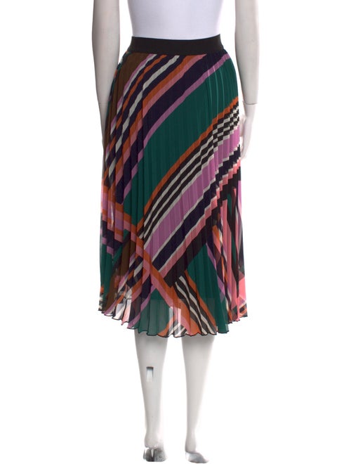 BA&SH Striped Midi Length Skirt