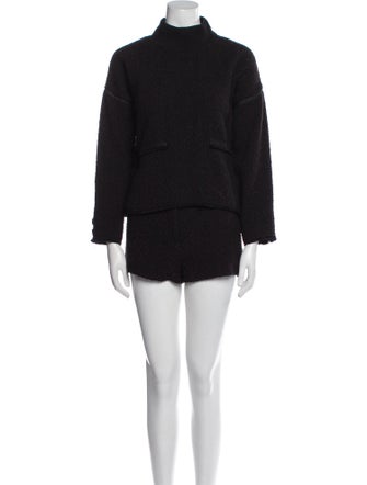 BA&SH Virgin Wool Distressed Accents Short Set