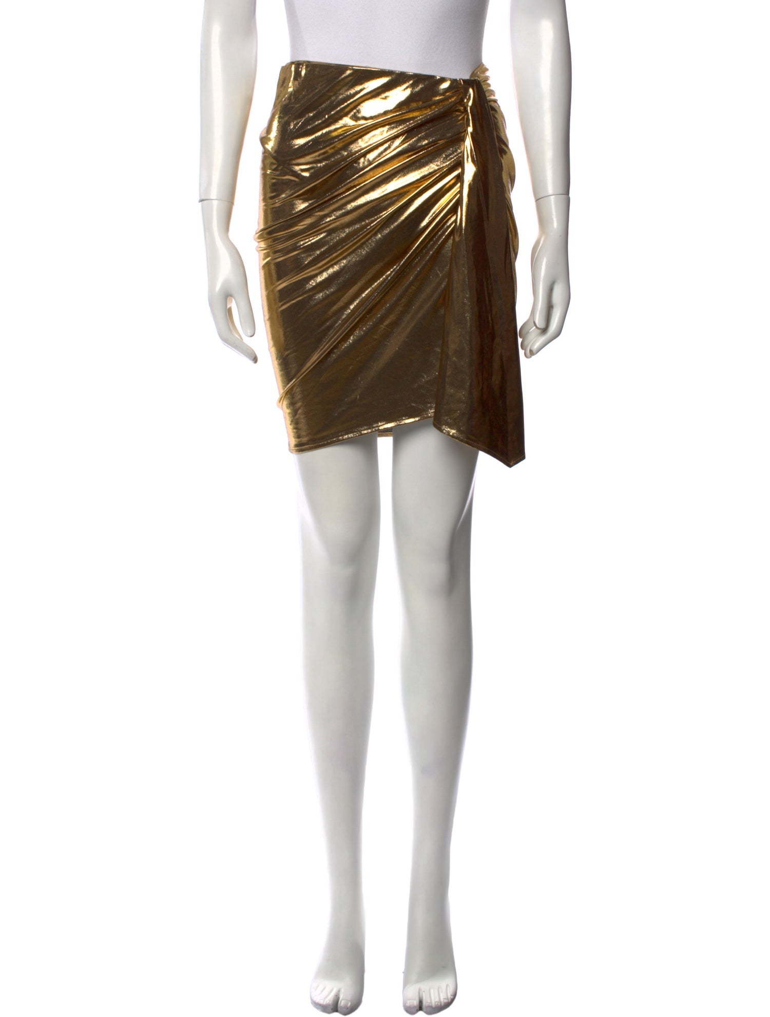 BA&SH Pleated Accents Mini Skirt