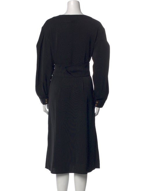 BA&SH V-Neck Midi Length Dress