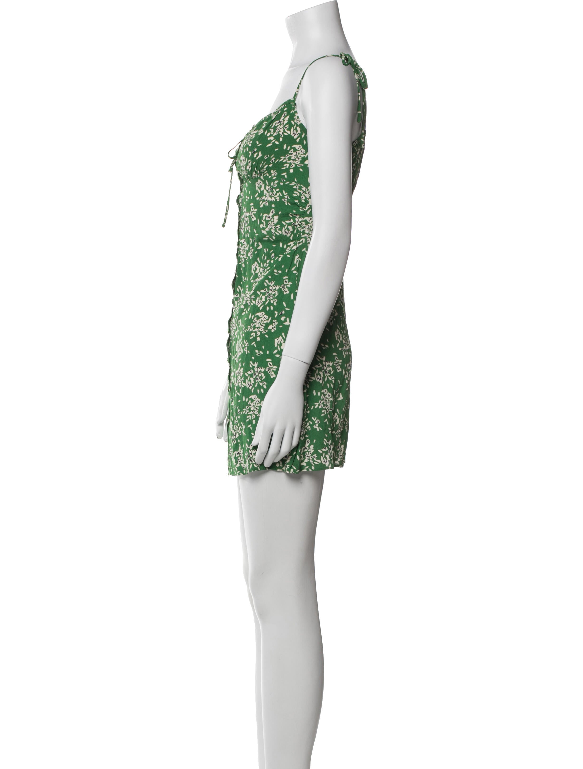 BA&SH Floral Print Mini Dress