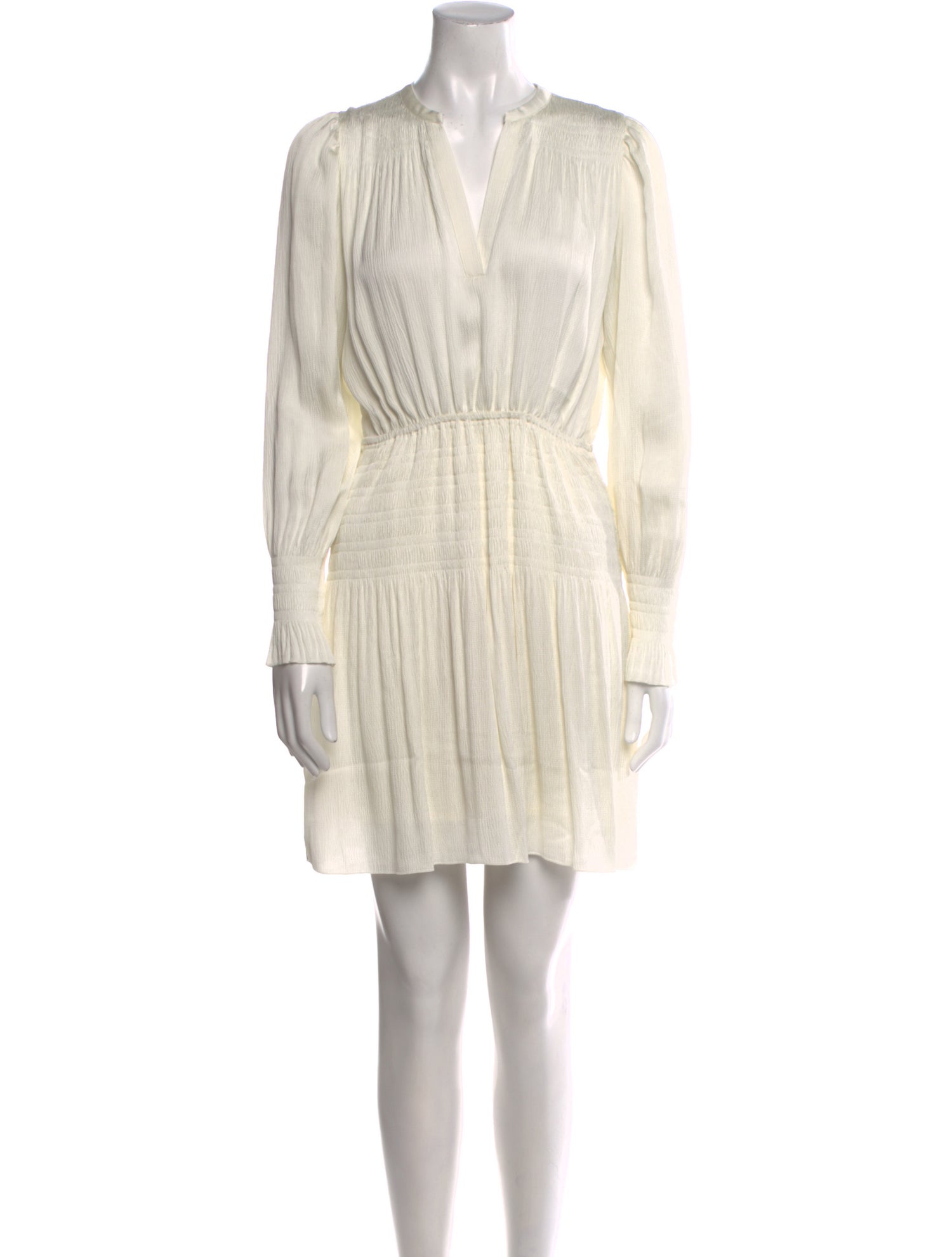 BA&SH V-Neck Mini Dress