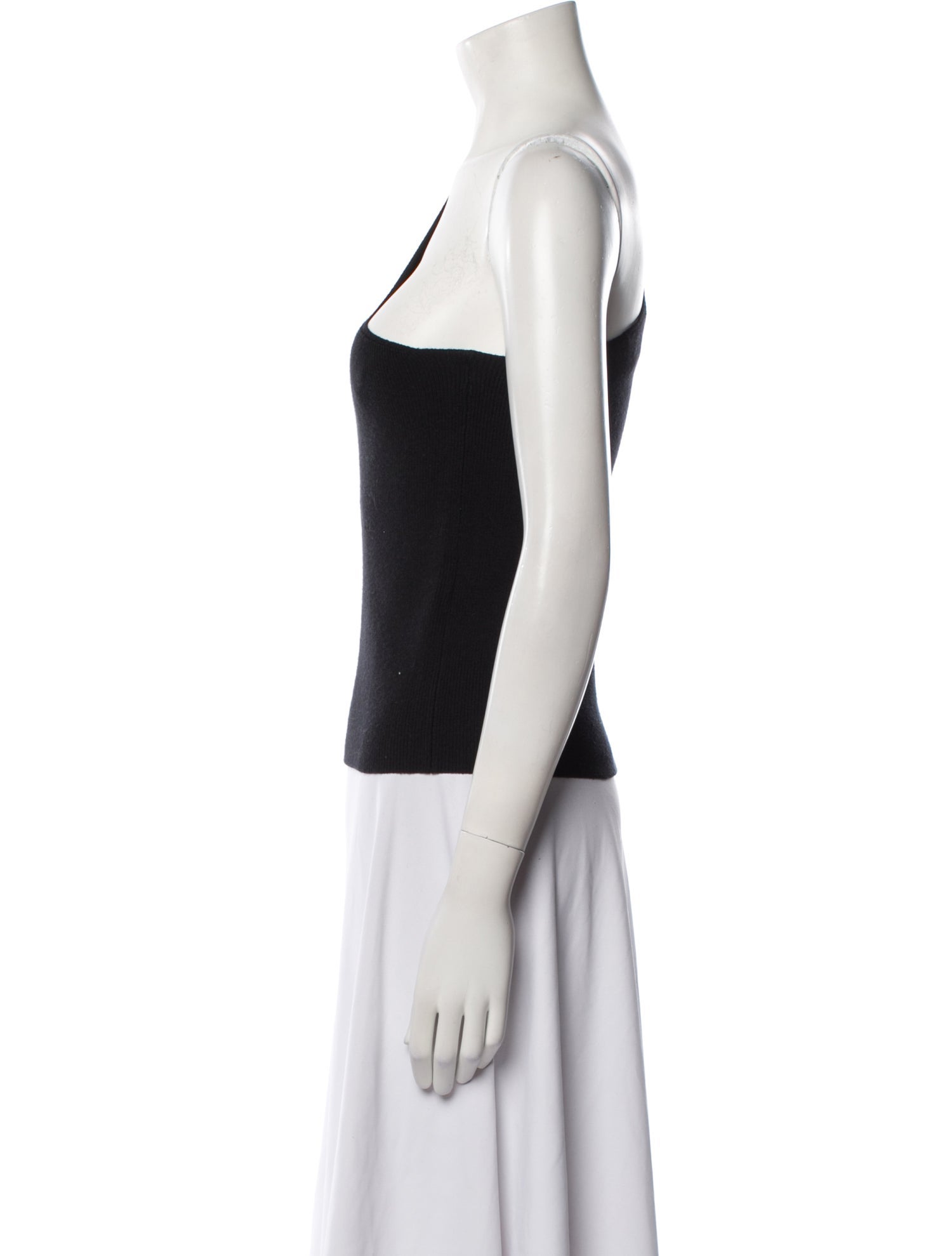 BA&SH One-Shoulder Long Sleeve Top