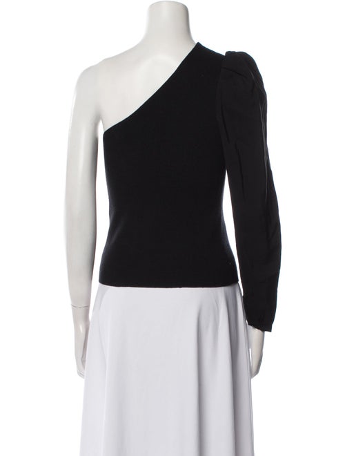 BA&SH One-Shoulder Long Sleeve Top