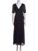 BA&SH Silk Long Dress