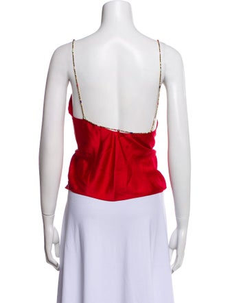 BA&SH Scoop Neck Sleeveless Top