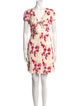 BA&SH Floral Print Mini Dress