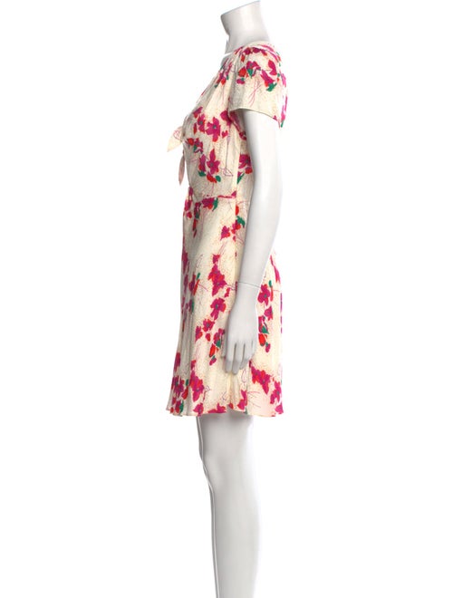 BA&SH Floral Print Mini Dress