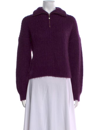 BA&SH Alpaca Crew Neck Sweater