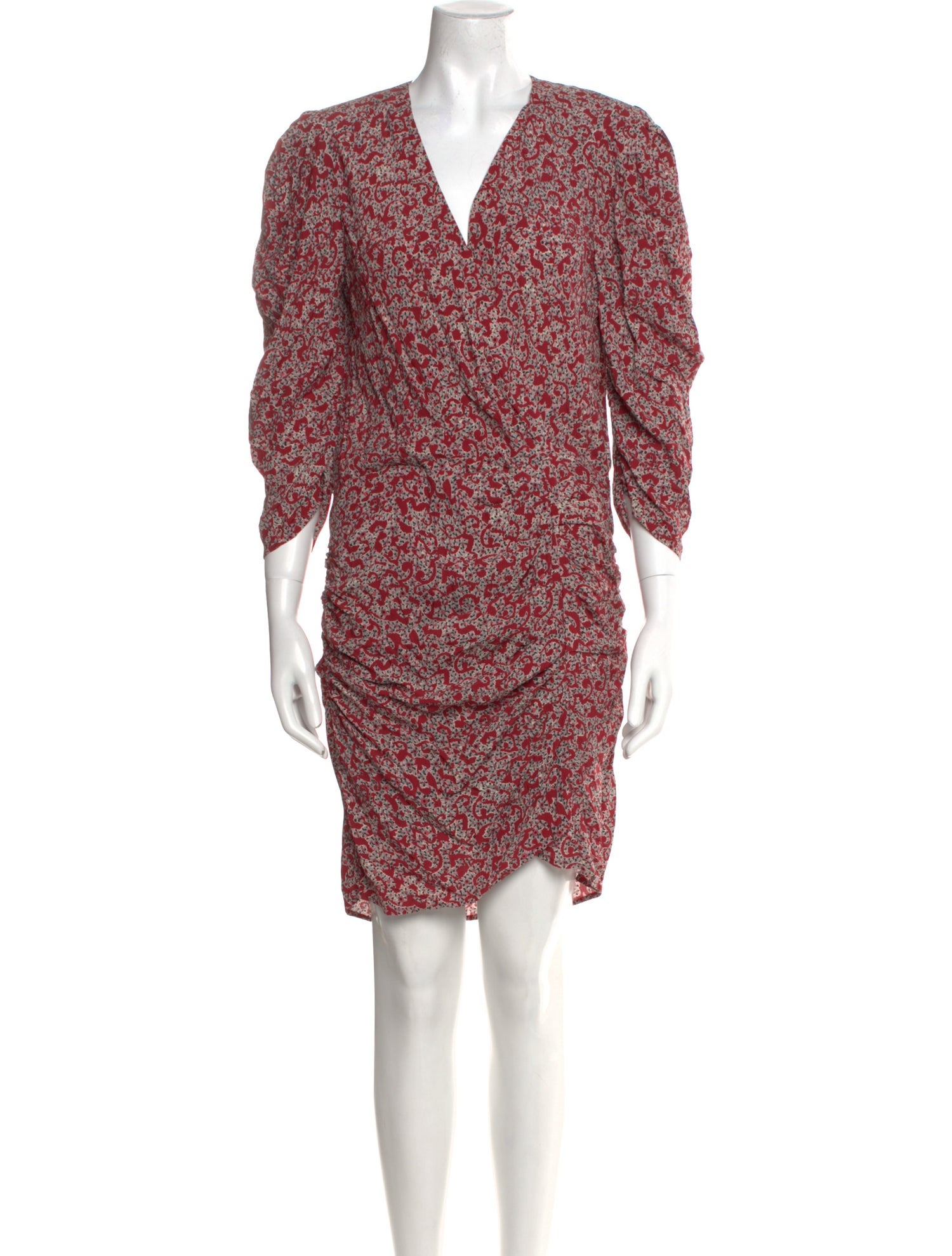 BA&SH Floral Print Mini Dress