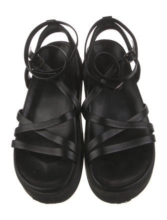BA&SH Leather Gladiator Sandals