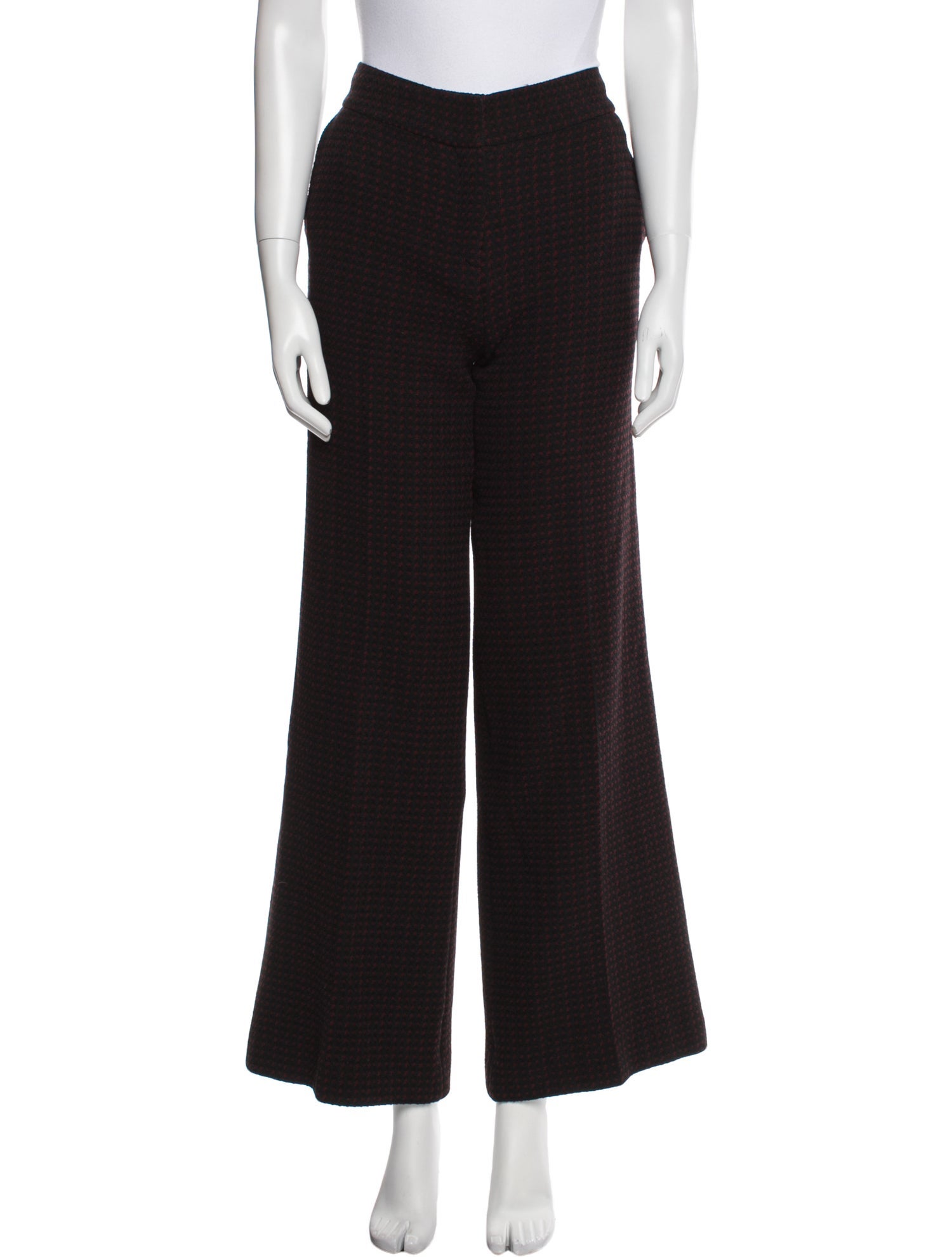 BA&SH Printed Wide Leg Pants