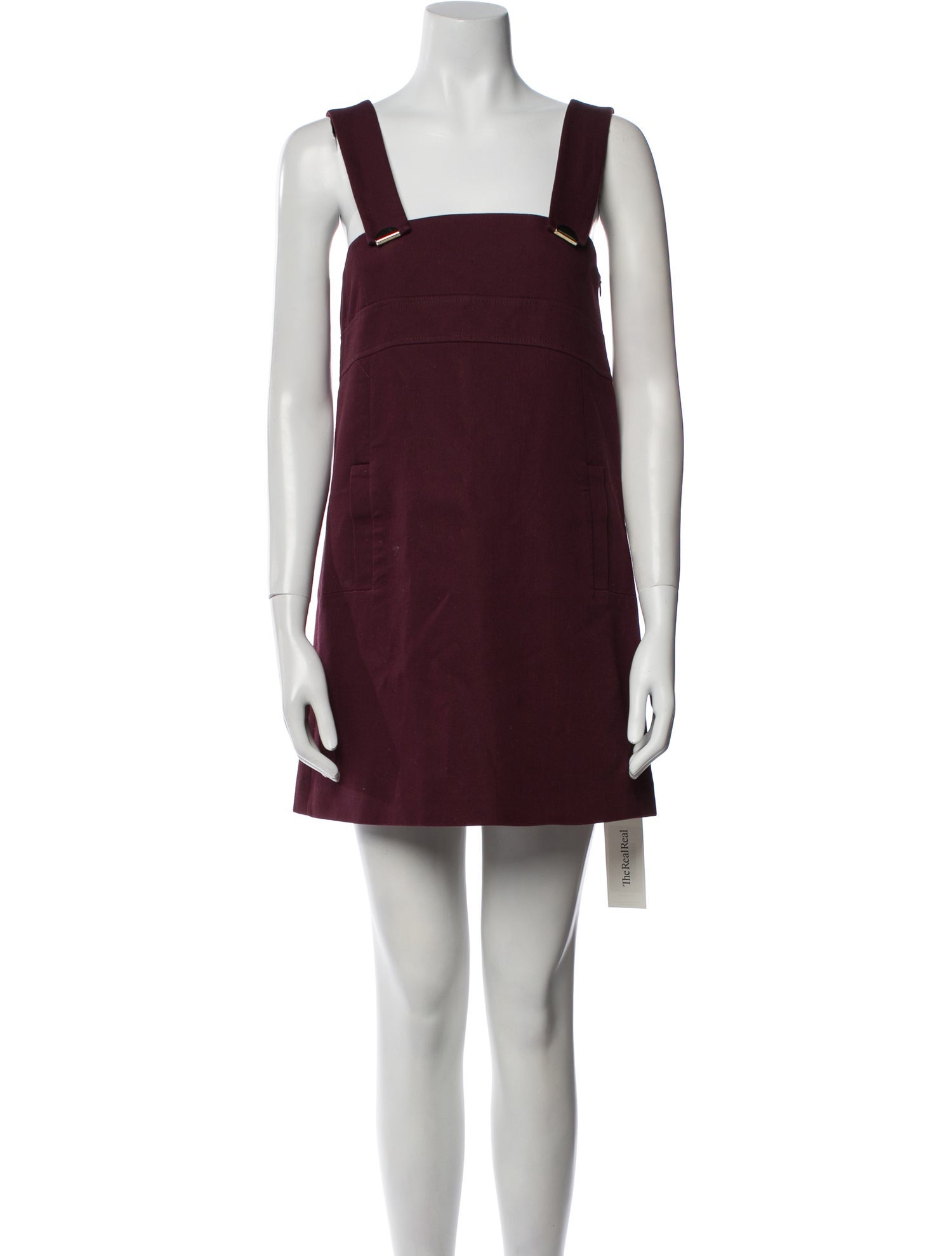 BA&SH Square Neckline Mini Dress