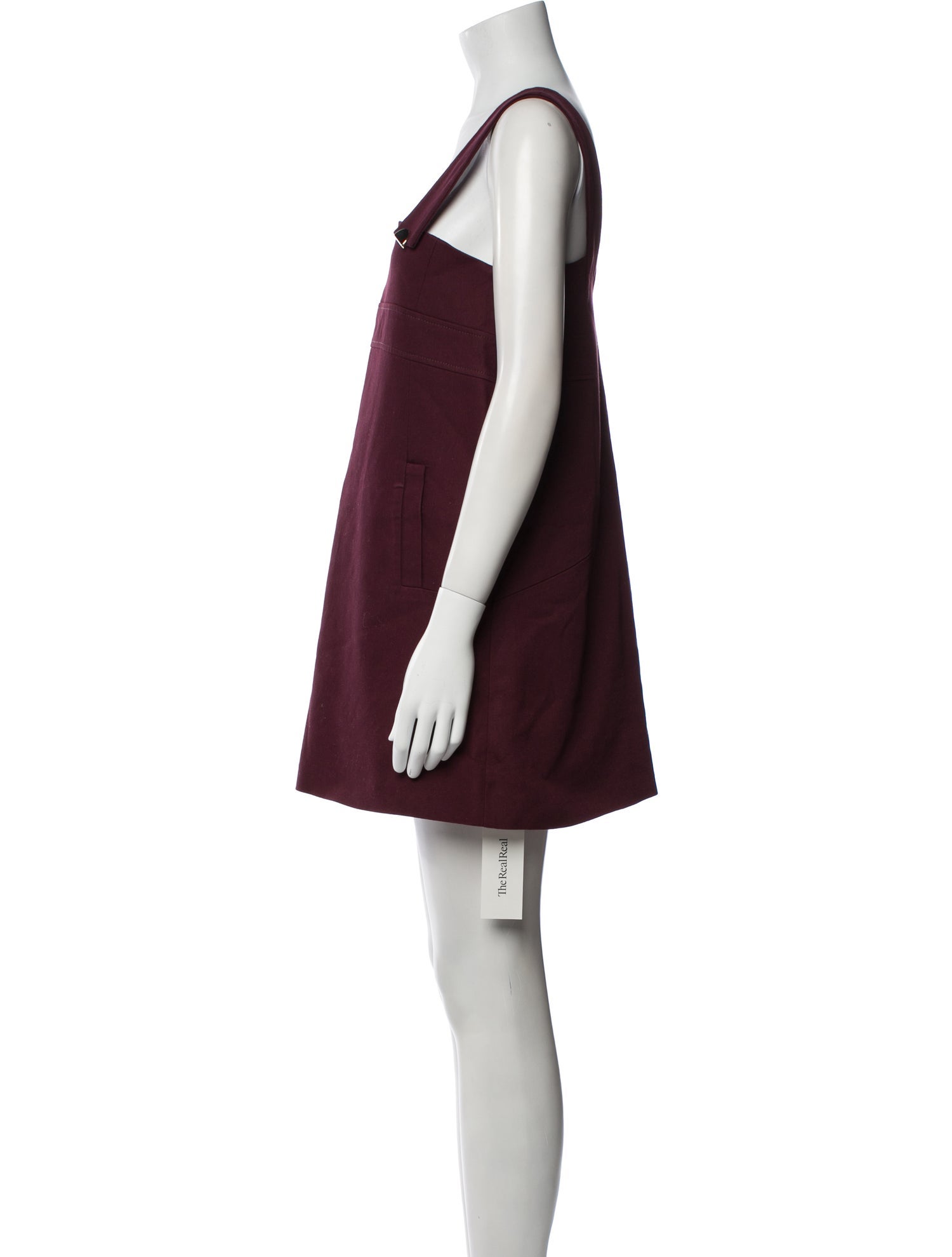 BA&SH Square Neckline Mini Dress