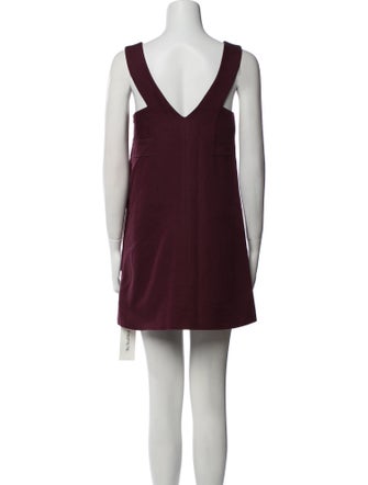 BA&SH Square Neckline Mini Dress