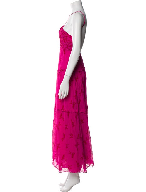 BA&SH Halterneck Long Dress