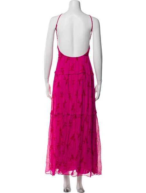 BA&SH Halterneck Long Dress