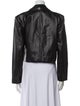 BA&SH Lamb Leather Biker Jacket