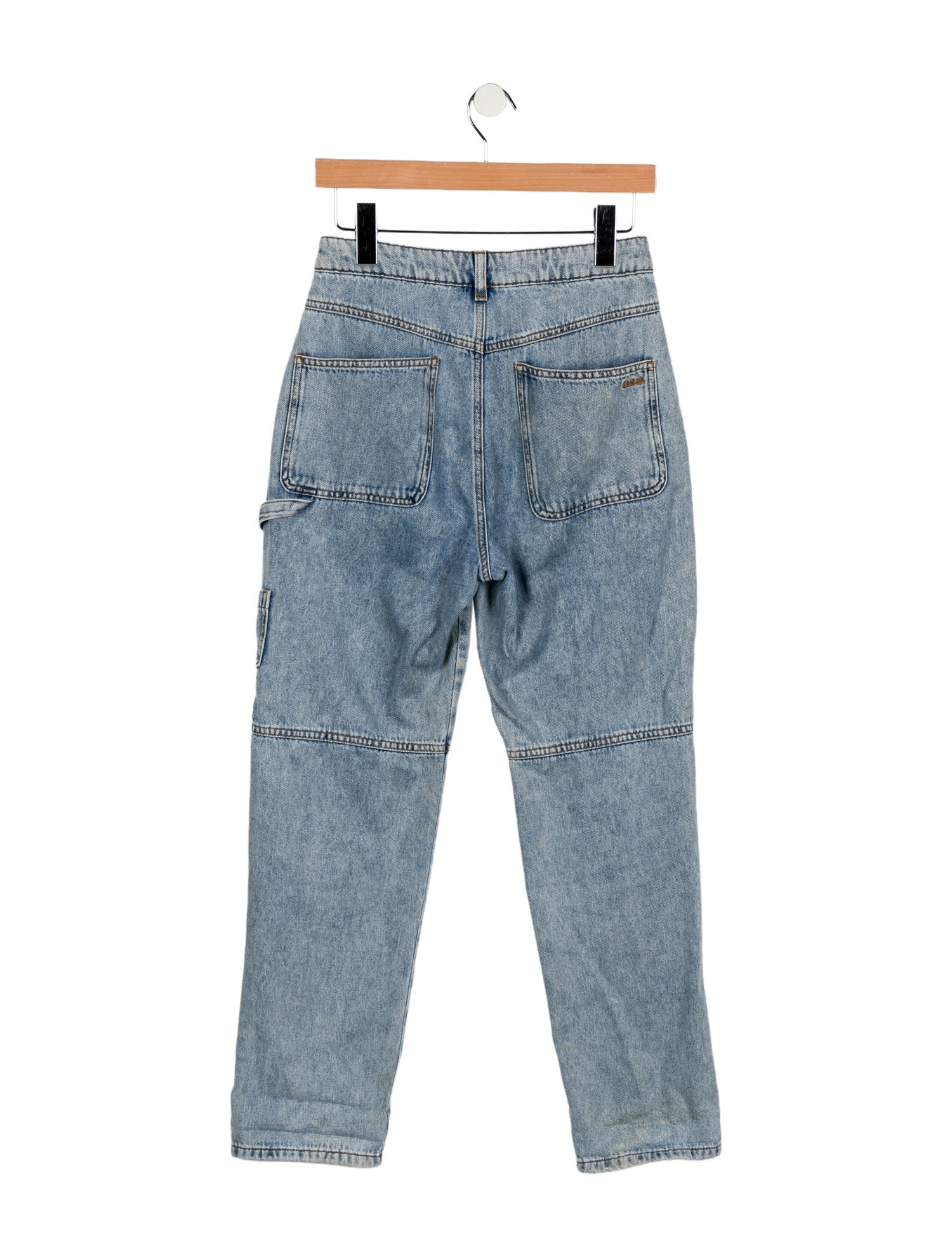 BA&SH Mid-Rise Straight Leg Jeans