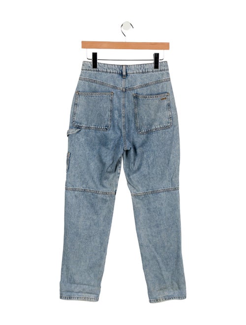 BA&SH Mid-Rise Straight Leg Jeans