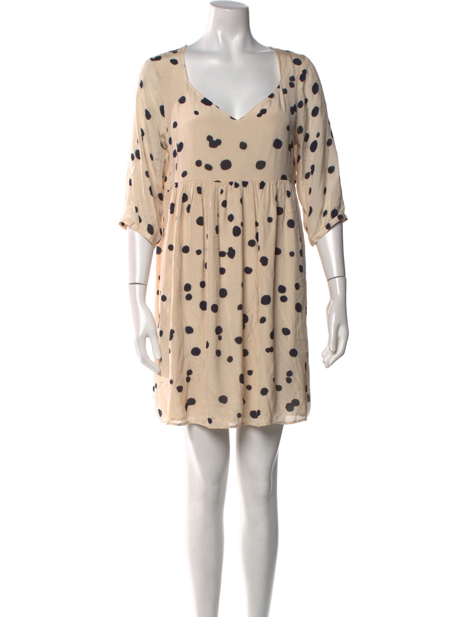 BA&SH Polka Dot Print Mini Dress w/ Tags