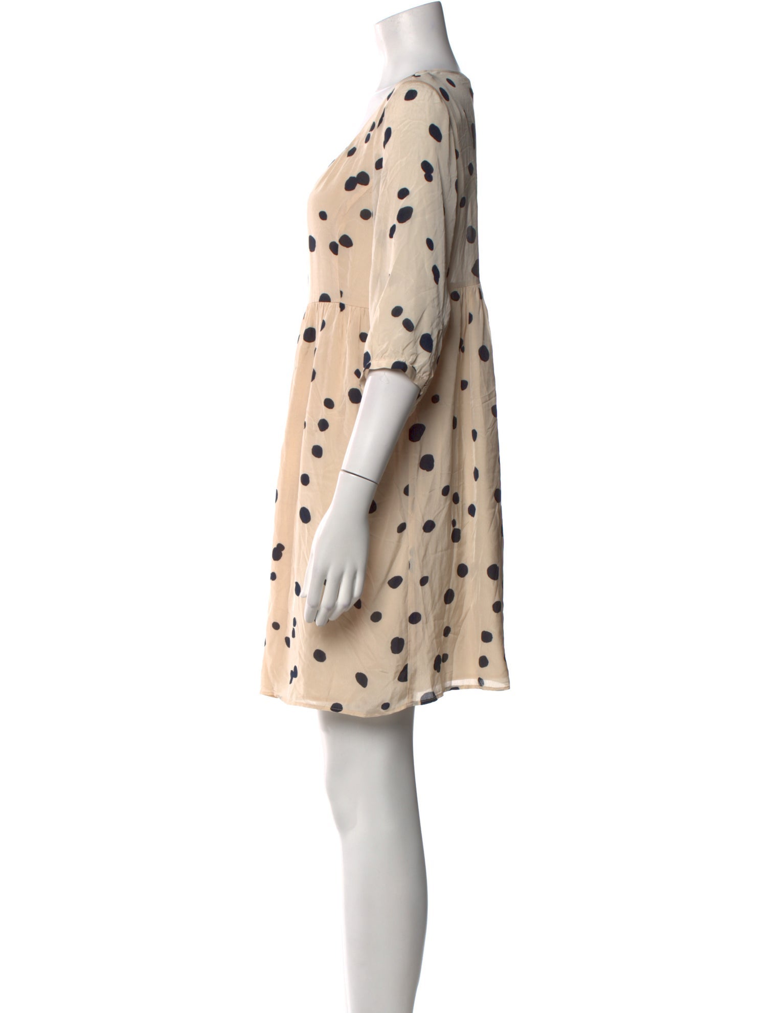 BA&SH Polka Dot Print Mini Dress w/ Tags