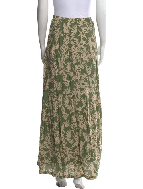 BA&SH Printed Long Skirt