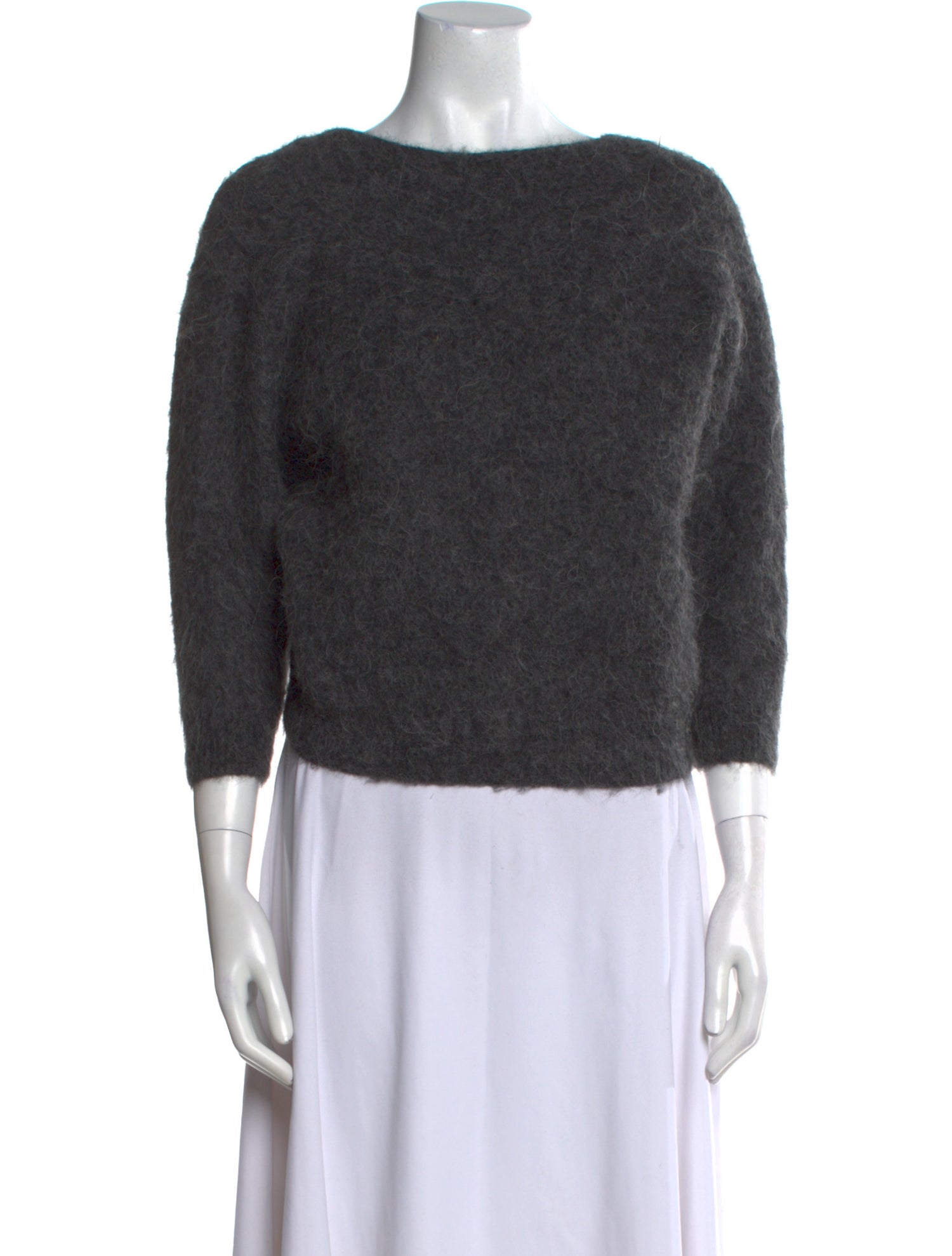 BA&SH Alpaca Bateau Neckline Sweater