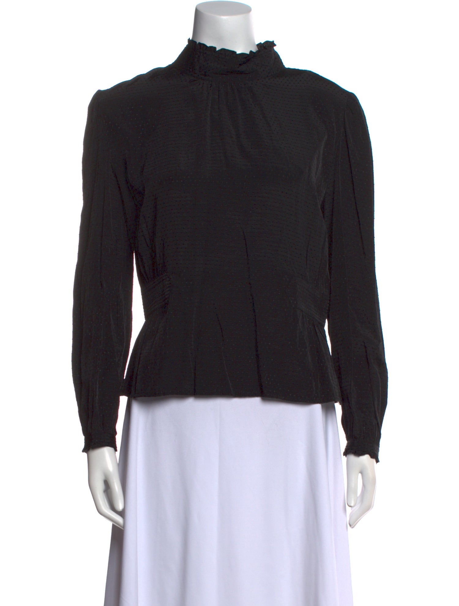 BA&SH Mock Neck Long Sleeve Sweatshirt w/ Tags