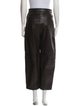 BA&SH Faux Leather Straight Leg Pants