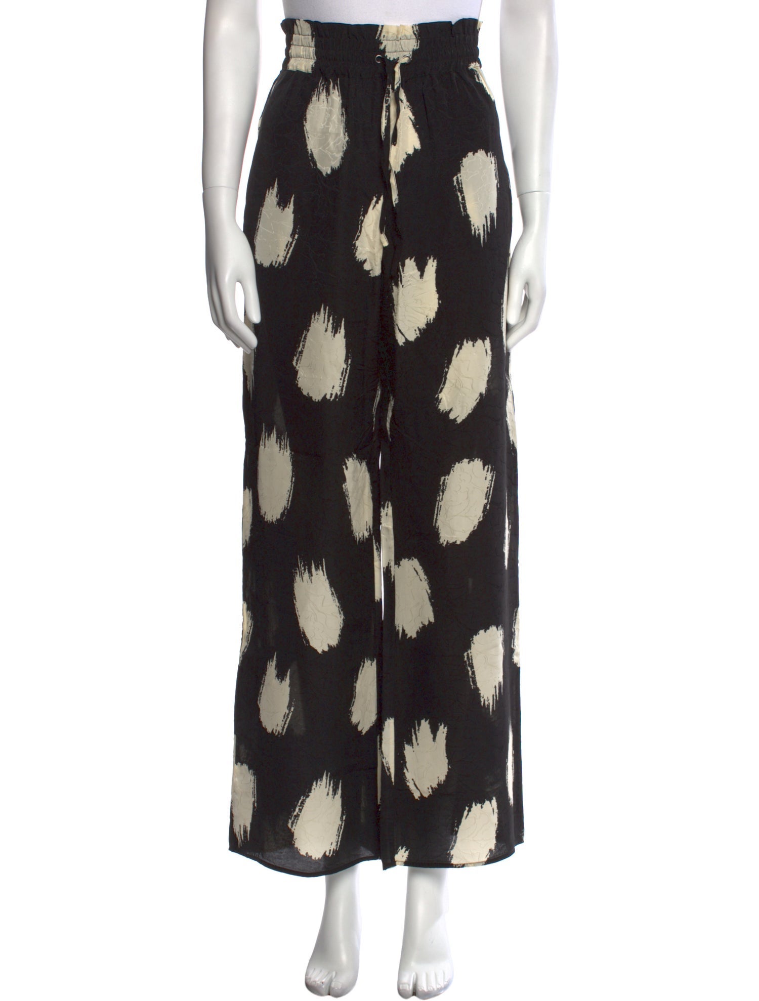 BA&SH Printed Wide Leg Pants