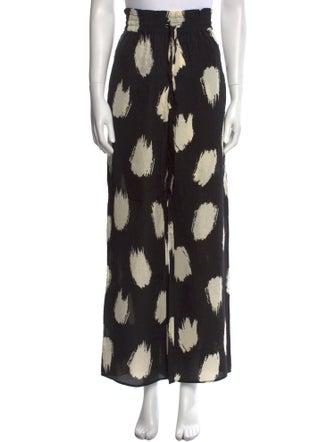 BA&SH Printed Wide Leg Pants