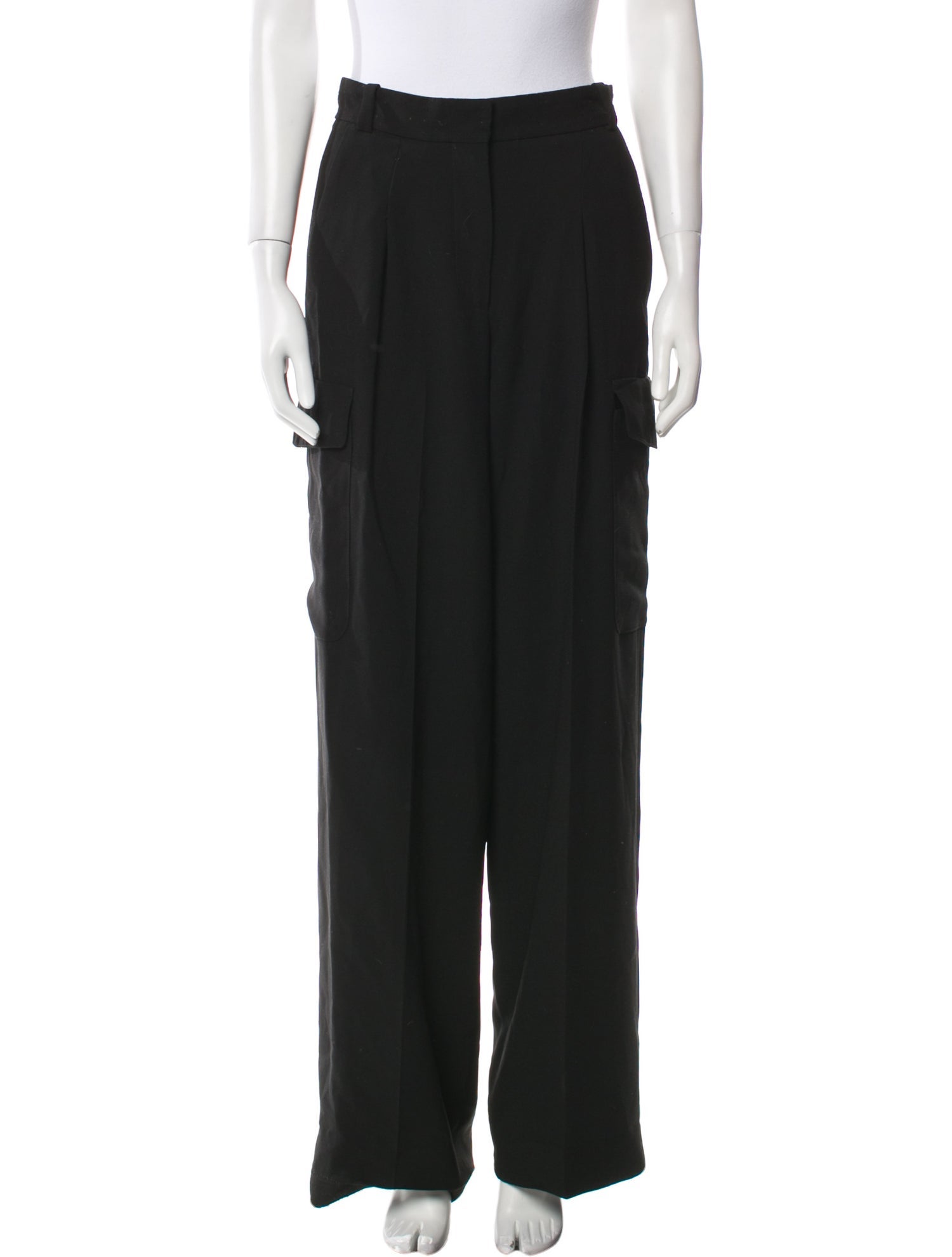 BA&SH Fara - Noir Wide Leg Pants
