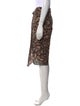BA&SH Floral Print Knee-Length Skirt