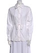 BA&SH Long Sleeve Button-Up Top