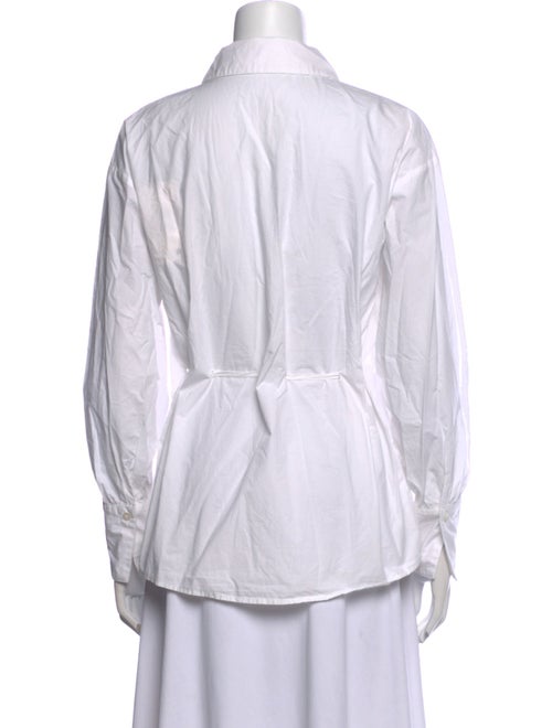BA&SH Long Sleeve Button-Up Top