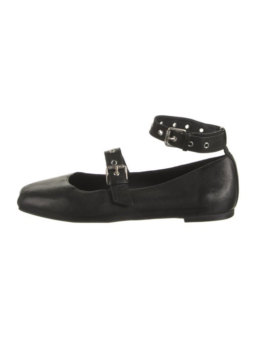BA&SH Leather Mary Jane Flats