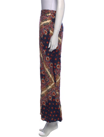BA&SH Printed Midi Length Skirt