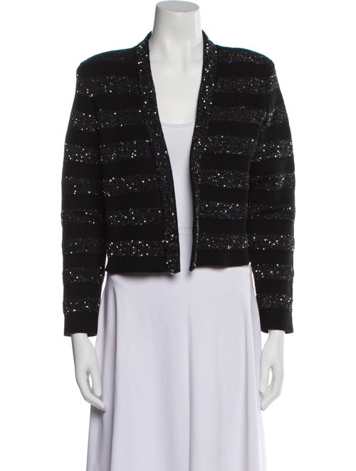 BA&SH Striped Evening Jacket