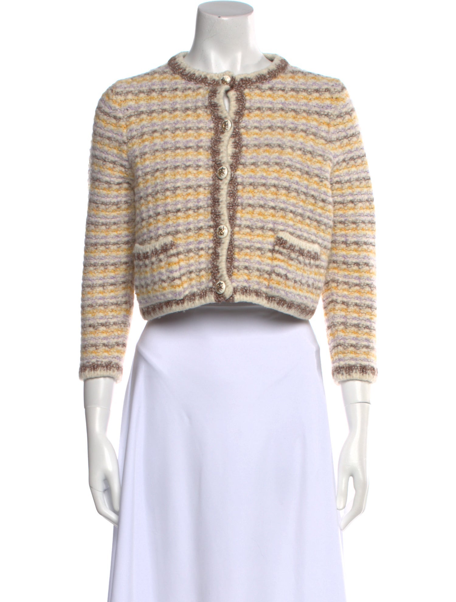 BA&SH Striped Crew Neck Sweater