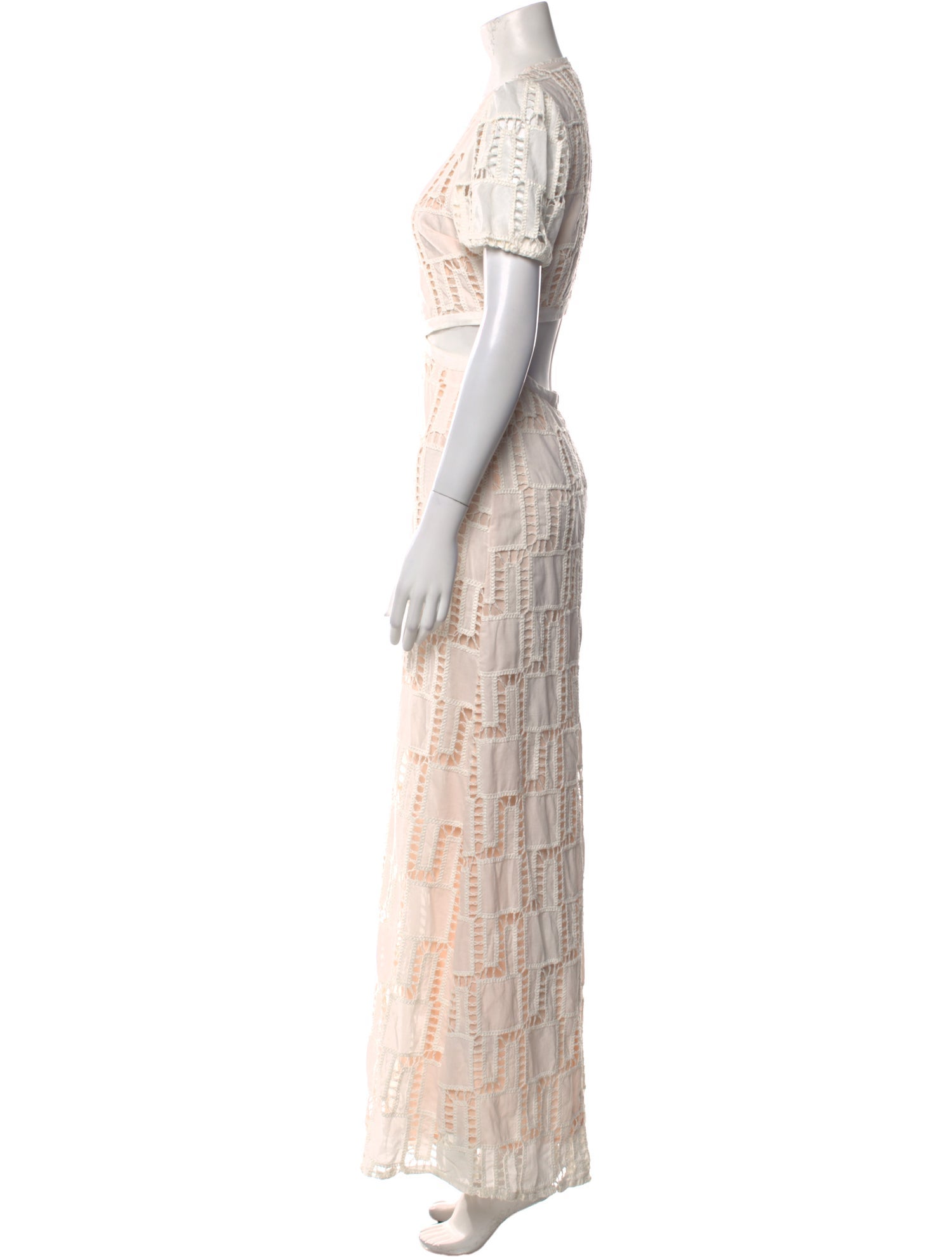 BA&SH Printed Long Dress