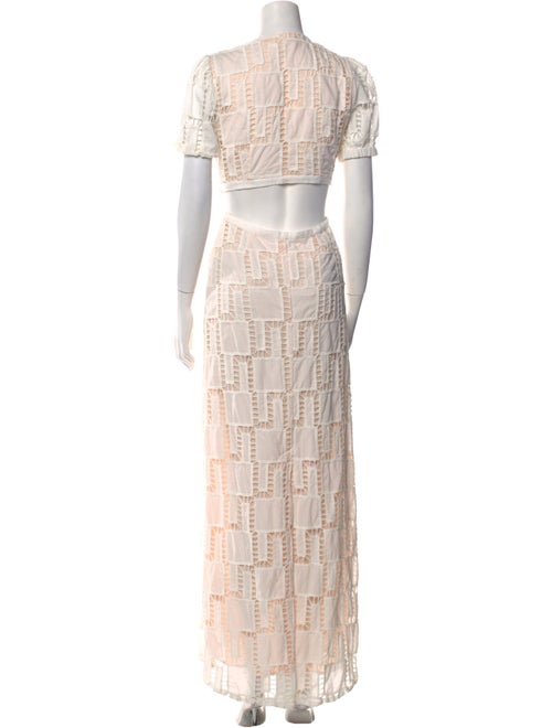 BA&SH Printed Long Dress