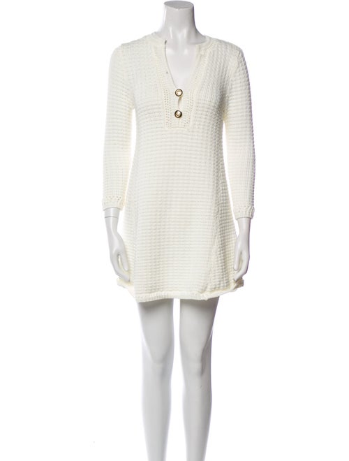 BA&SH V-Neck Mini Dress