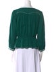 BA&SH V-Neck Long Sleeve Blouse