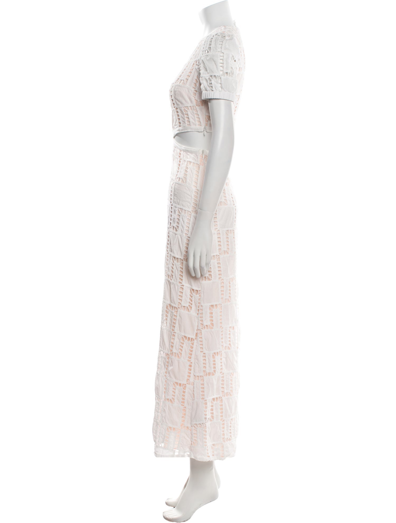 BA&SH V-Neck Long Dress