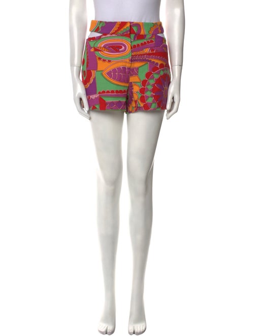 BA&SH Printed Mini Shorts