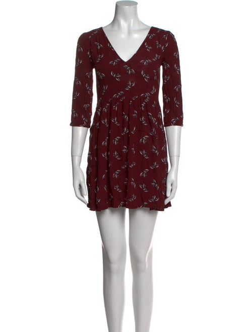 BA&SH Printed Mini Dress