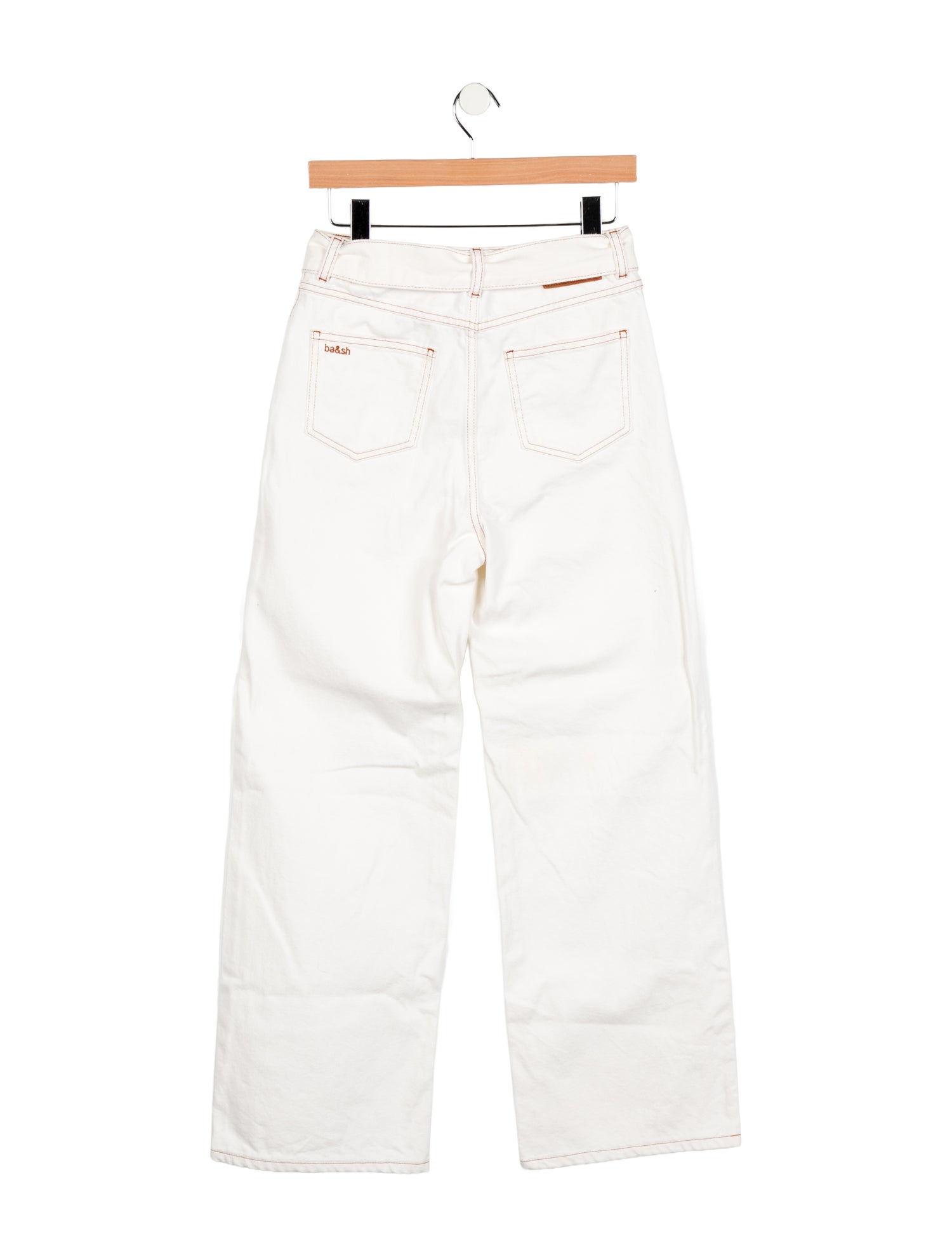 BA&SH High-Rise Wide Leg Jeans