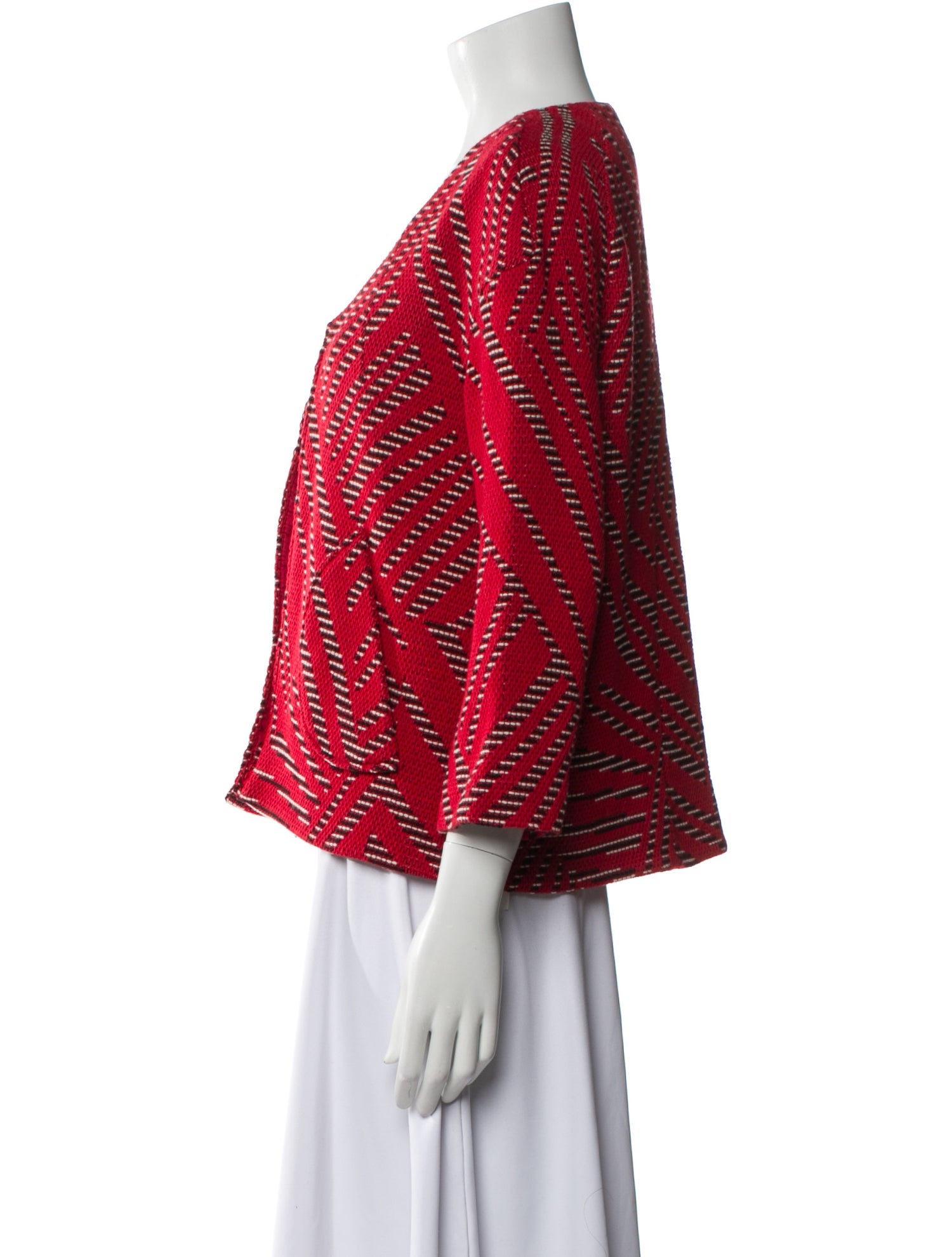 BA&SH Virgin Wool Striped Evening Jacket